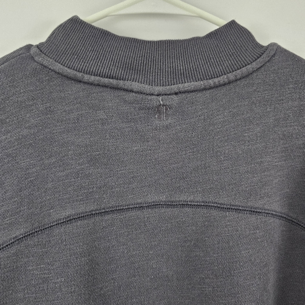 Sweaty Betty Women's One & Done Sweatshirt Dress with Pockets Gray Size 8 - 10 - Picture 7 of 8